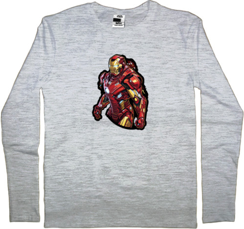 Men's Longsleeve Shirt - Iron Man Mark III - Mfest