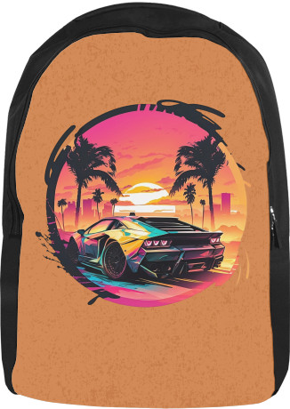 Backpack 3D - Lamborghini Retrowave - Mfest