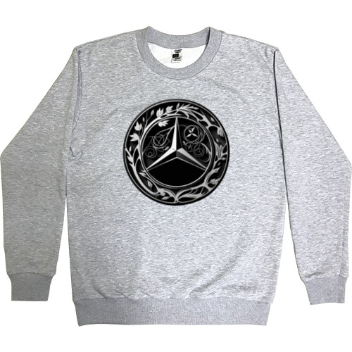 Men’s Premium Sweatshirt - Mercedes Benz Logo Art - Mfest