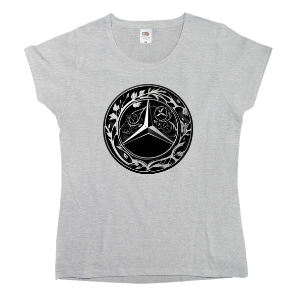 Women's T-shirt Fruit of the loom - Mercedes Benz Logo Art - Mfest