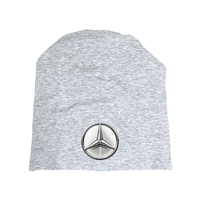 Mercedes Benz Logo Metallic