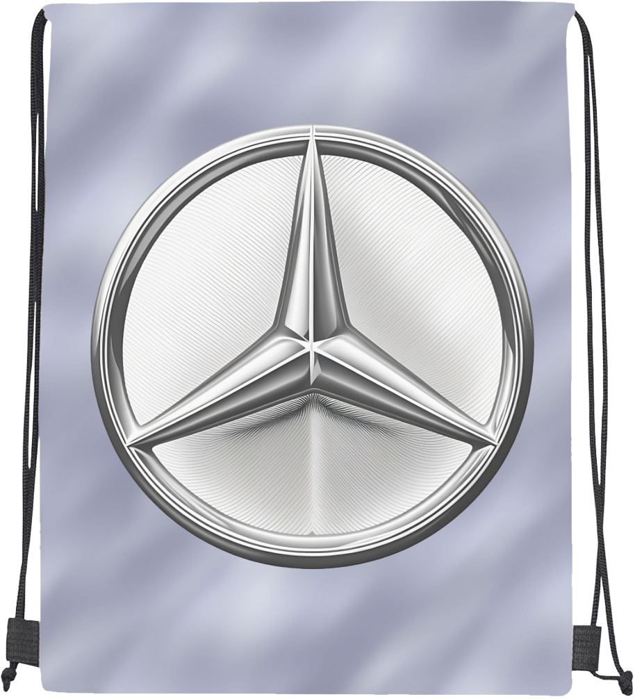 Mercedes Benz Logo Metallic