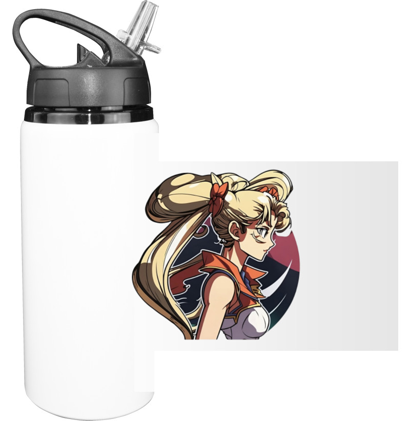 Sport Water Bottle - Dusky Sailor Moon - Mfest