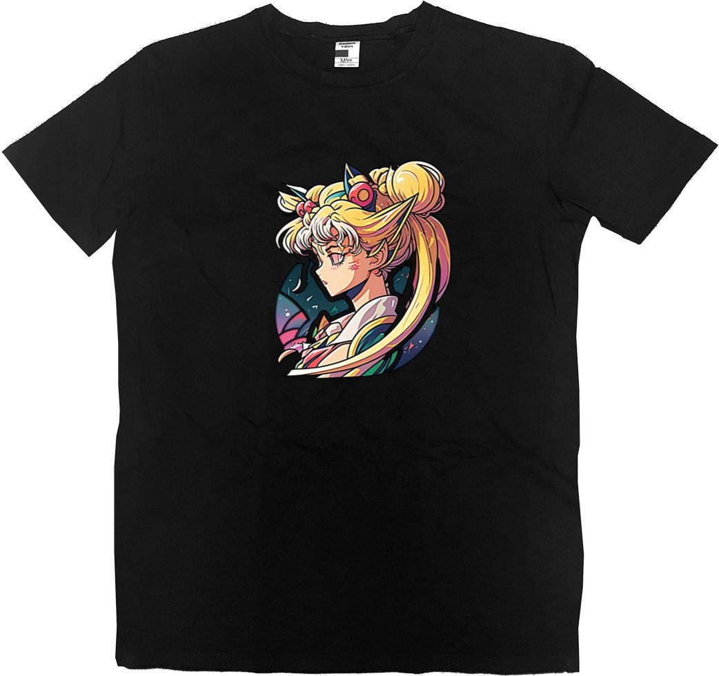 Men’s Premium T-Shirt - Bright Sailor Moon - Mfest