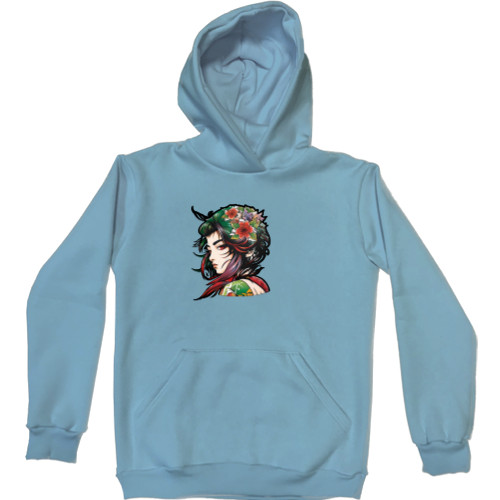 Kids' Premium Hoodie - Charming Geisha - Mfest