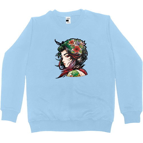 Women's Premium Sweatshirt - Charming Geisha - Mfest