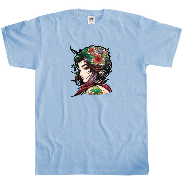 Kids' T-Shirt Fruit of the loom - Charming Geisha - Mfest