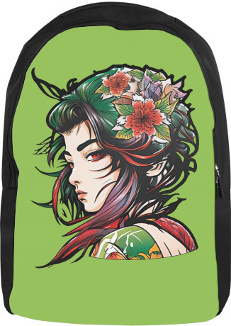 Backpack 3D - Charming Geisha - Mfest