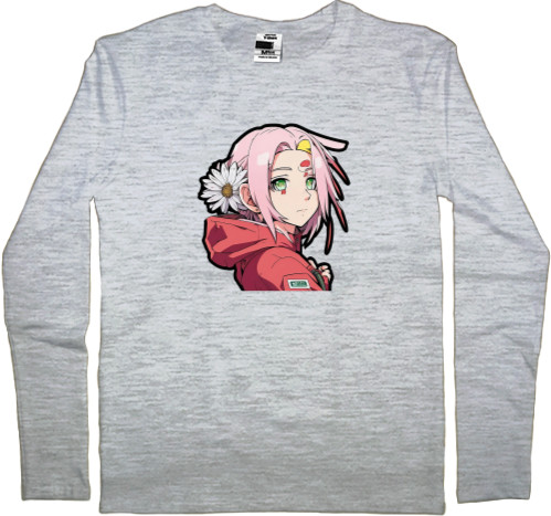 Kids' Longsleeve Shirt - Cute Sakura Haruno - Mfest