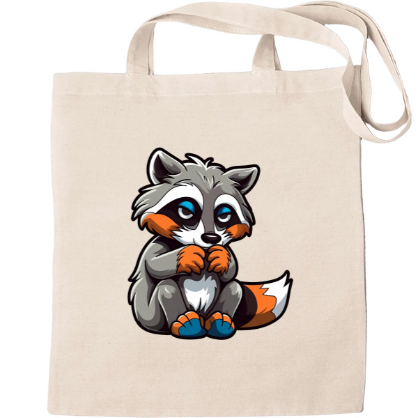 Еноты - Tote Bag - Tricky Raccoon - Mfest