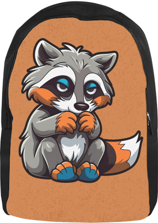 Backpack 3D - Tricky Raccoon - Mfest