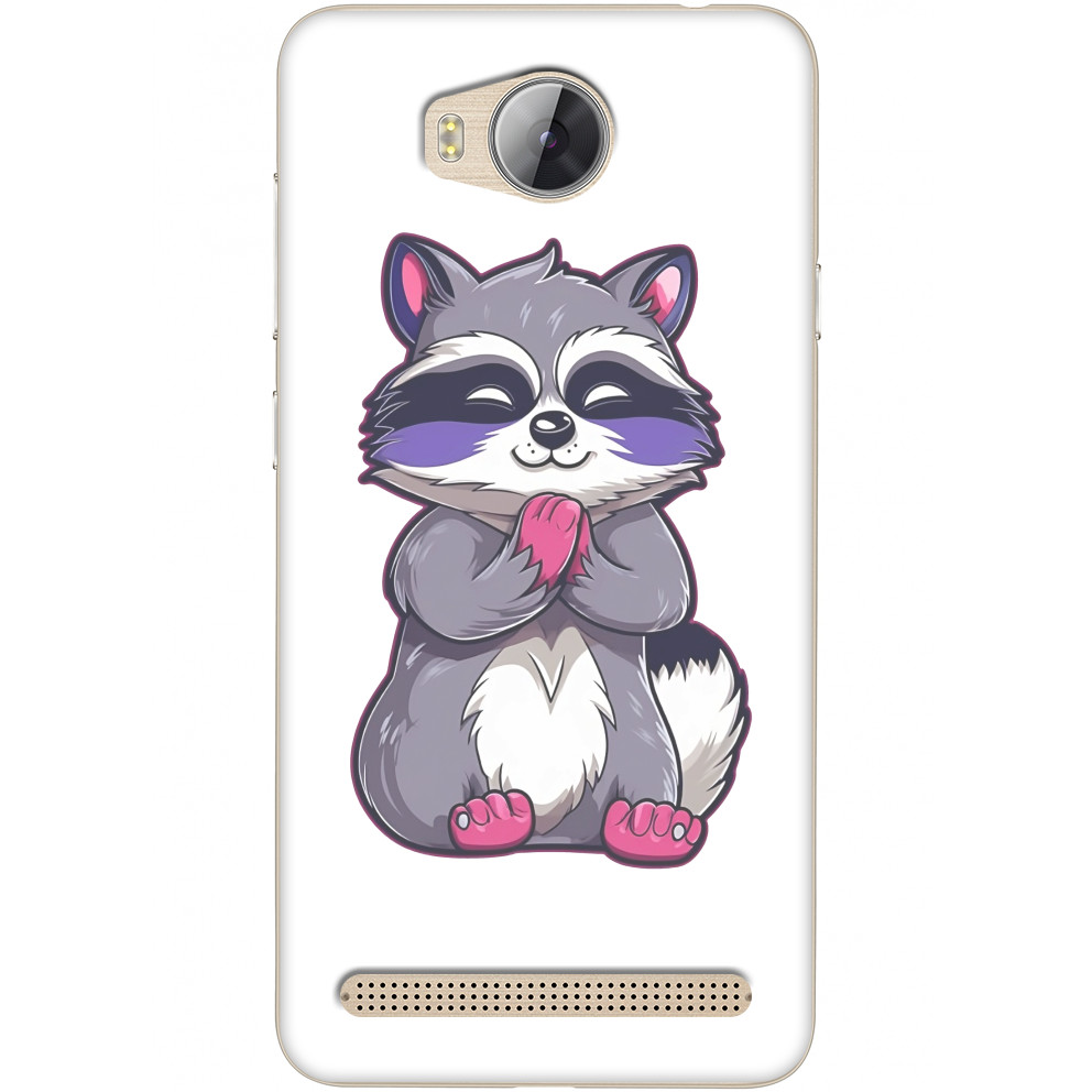 Чехол Huawei - Crafty Raccoon - Mfest