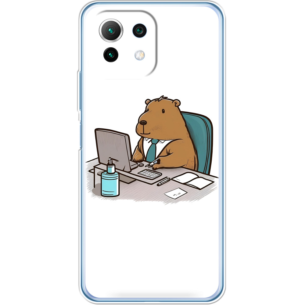 Xiaomi Case - Capybara in the office - Mfest