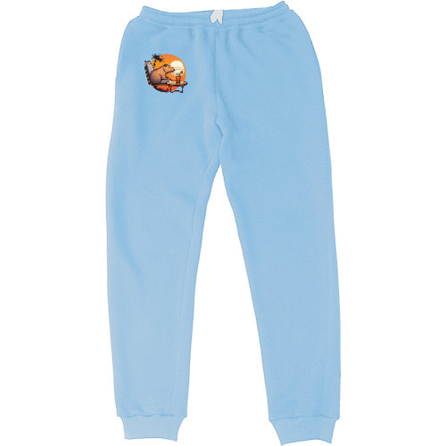 Kids' Sweatpants - Capybara on vacation - Mfest