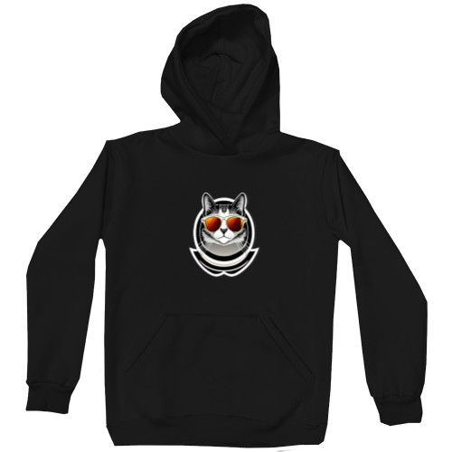 Kids' Premium Hoodie - Cool cat in glasses - Mfest