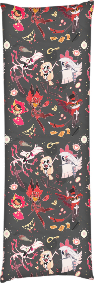 Dakimakura Pillow - Hazbin hotel pattern - Mfest