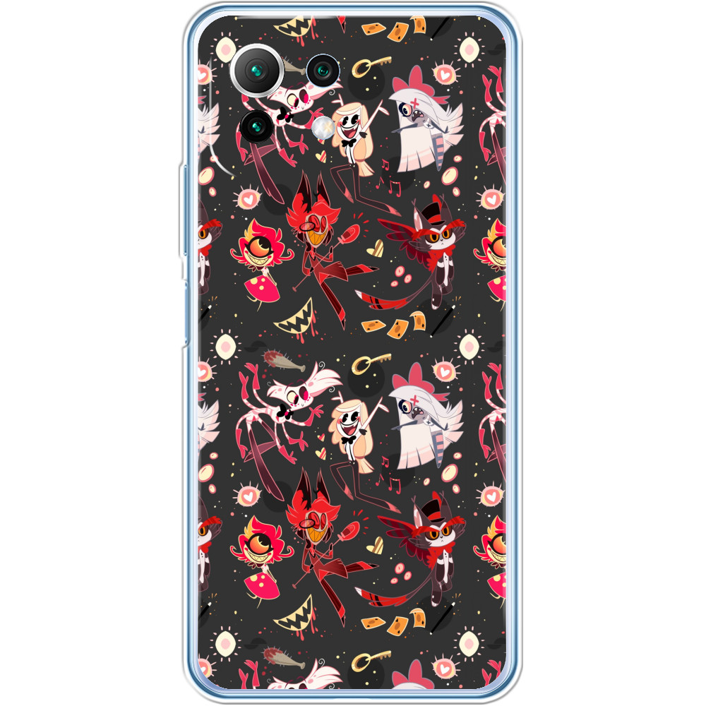 Чехол Xiaomi - Hazbin hotel pattern - Mfest