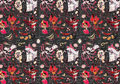 Hazbin hotel pattern