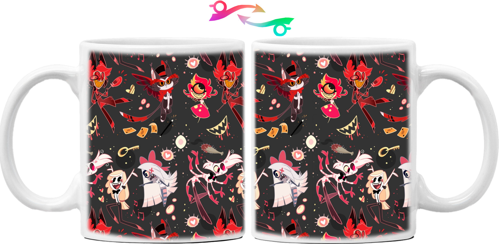 Hazbin hotel pattern