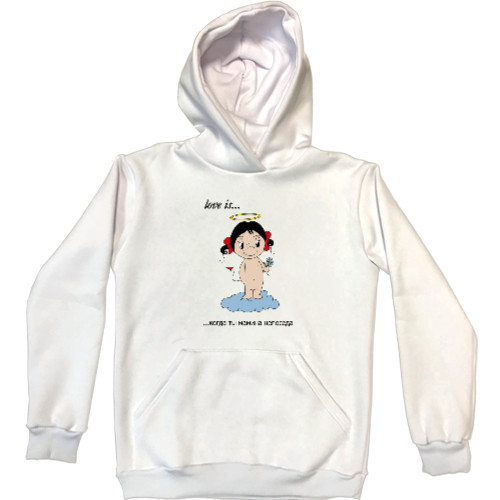 Unisex Hoodie - Love is когда ты мамина непоседа - Mfest