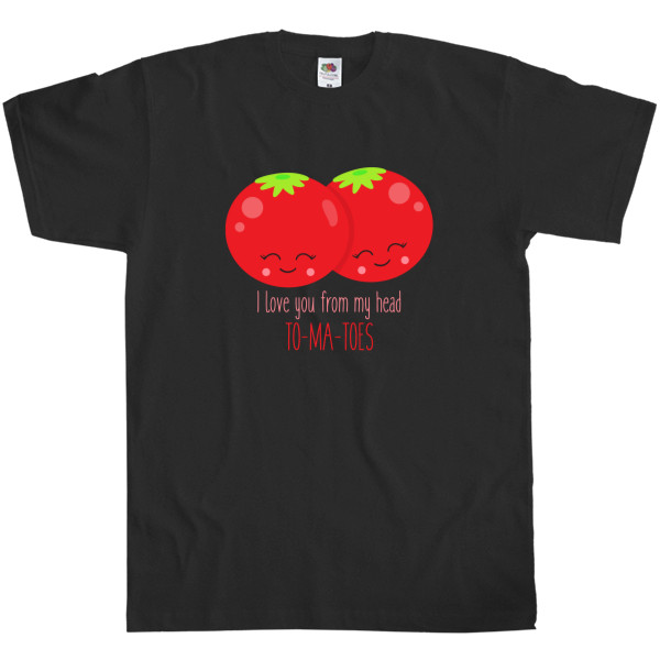 Kids' T-Shirt Fruit of the loom - Пара помидоров - Mfest