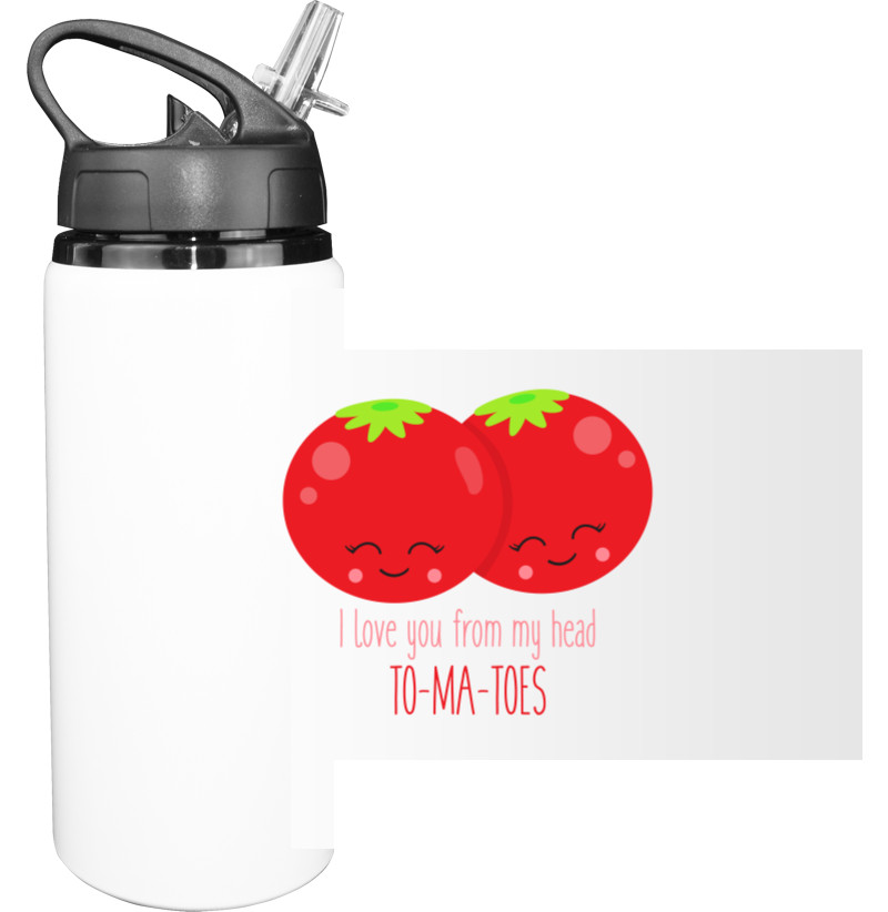 Sport Water Bottle - Пара помидоров - Mfest