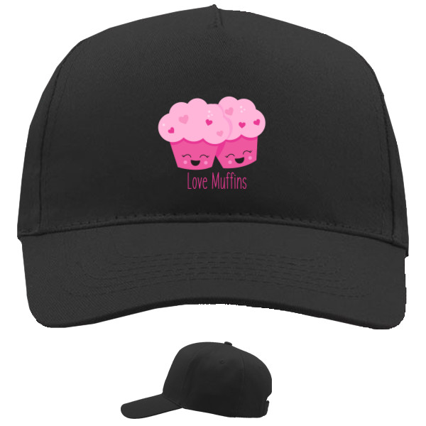 Baseball Caps - 5 panel - Love Muffins - Mfest