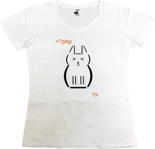 Women's Premium T-Shirt - Php Cat - Mfest