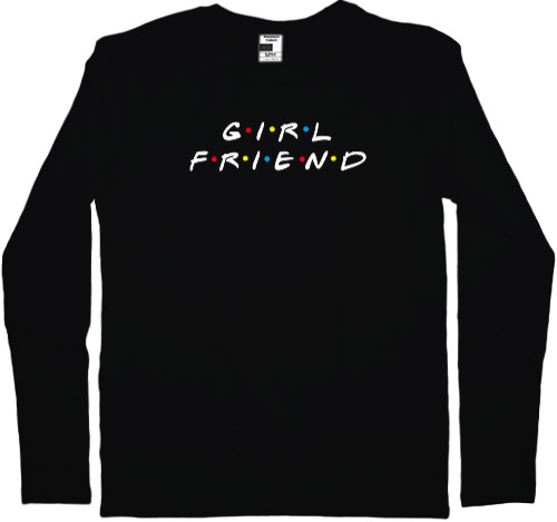 Kids' Longsleeve Shirt - Girl friend - Mfest