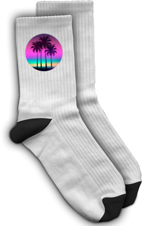 Socks - Palm Beach  Soft Shades - Mfest