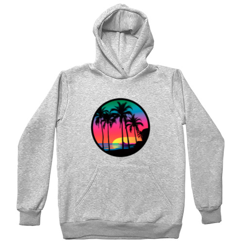 Kids' Premium Hoodie - Palm Beach  In the Shade - Mfest