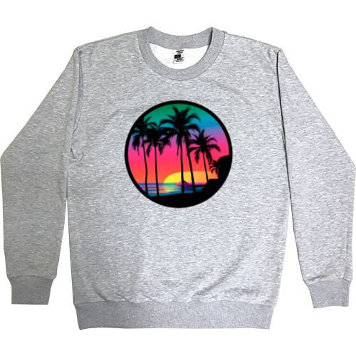 Men’s Premium Sweatshirt - Palm Beach  In the Shade - Mfest