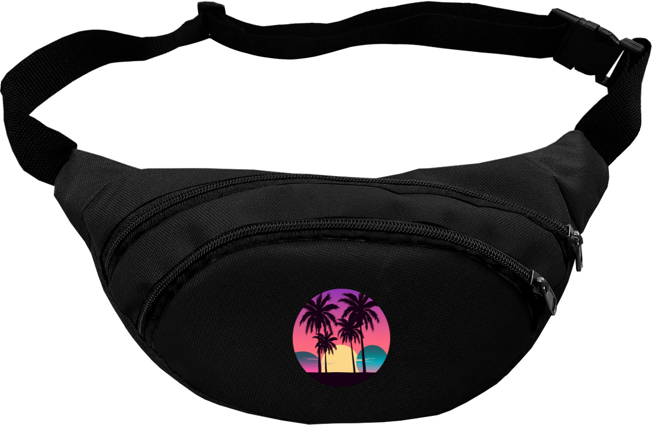 Fanny Pack - Palm Beach  Triple Moon - Mfest