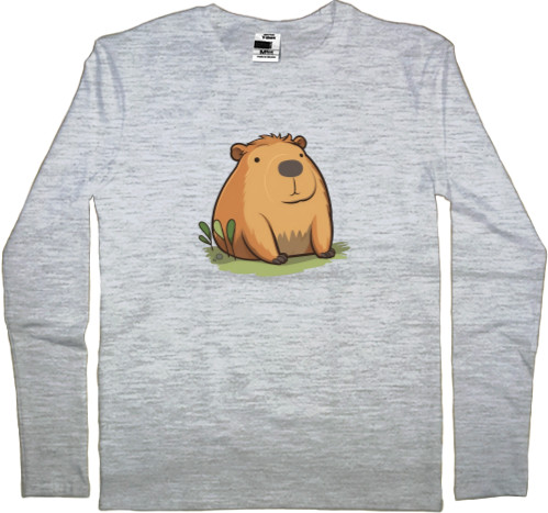 Kids' Longsleeve Shirt - Capybara puffy - Mfest