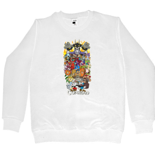 Men’s Premium Sweatshirt - Cuphead bosses - Mfest