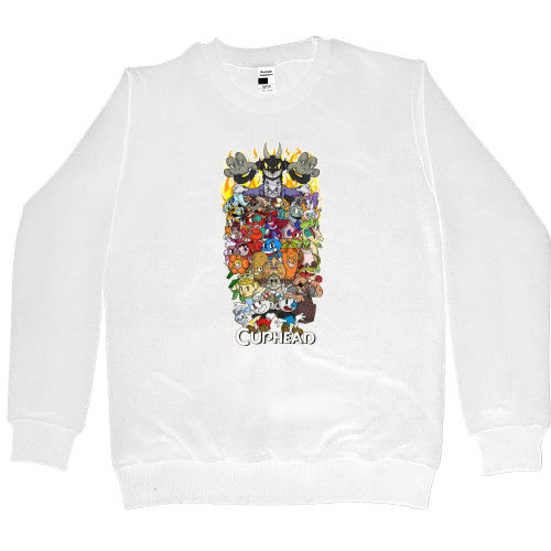 Kids' Premium Sweatshirt - Cuphead bosses - Mfest