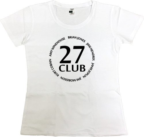 Women's Premium T-Shirt - Клуб 27 - Mfest