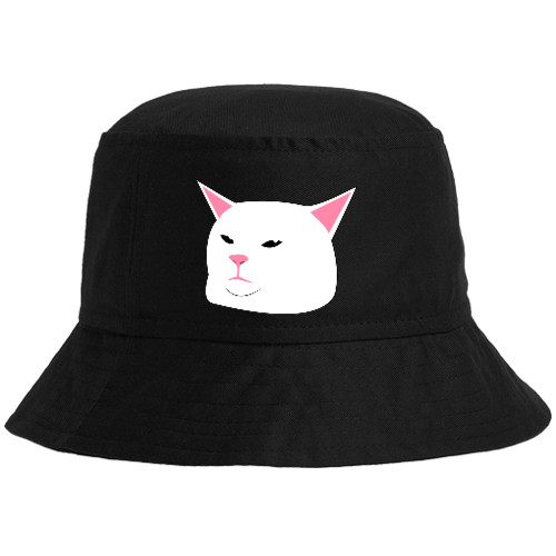 Bucket Hat - Кот мем, за столом - Mfest