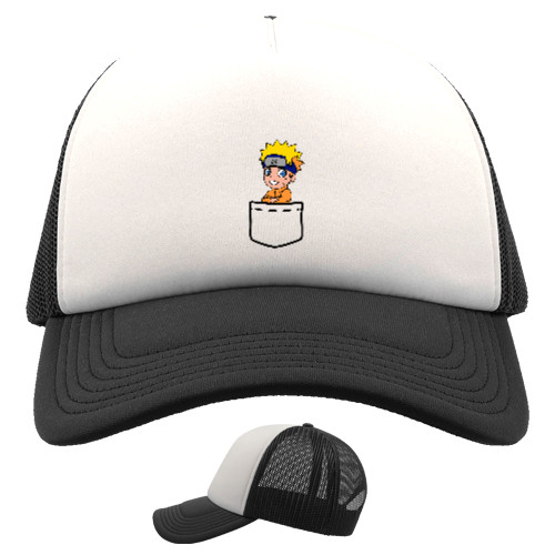 Kids' Trucker Cap - Наруто в кармане - Mfest