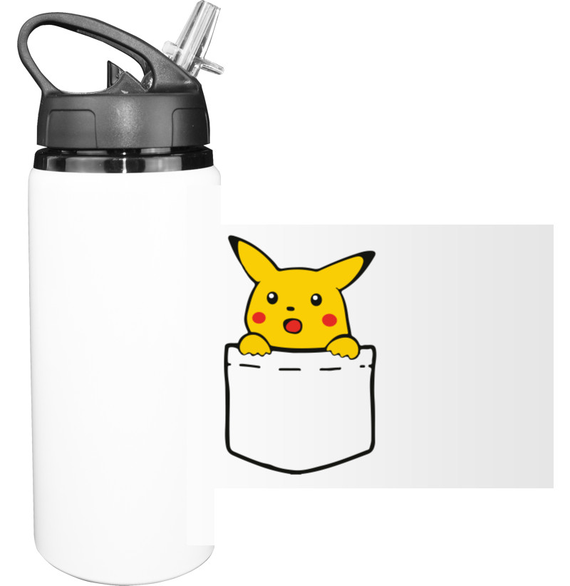 Sport Water Bottle - Пикачу в кармане - Mfest