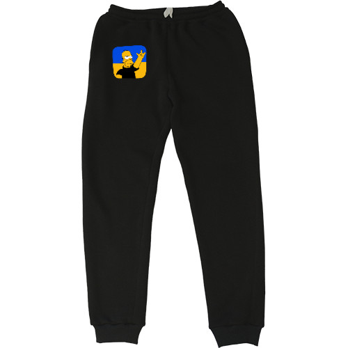 Men's Sweatpants - Барт Симпсон Украина - Mfest