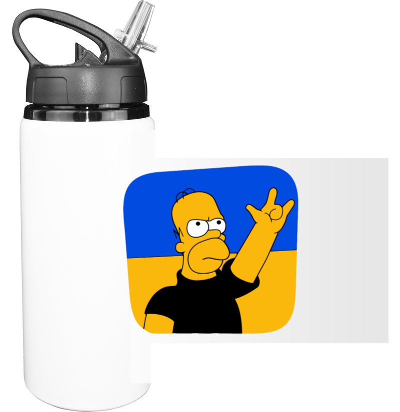 Sport Water Bottle - Барт Симпсон Украина - Mfest