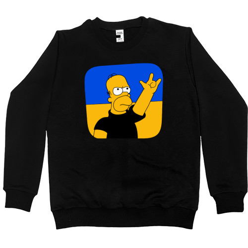 Kids' Premium Sweatshirt - Барт Симпсон Украина - Mfest