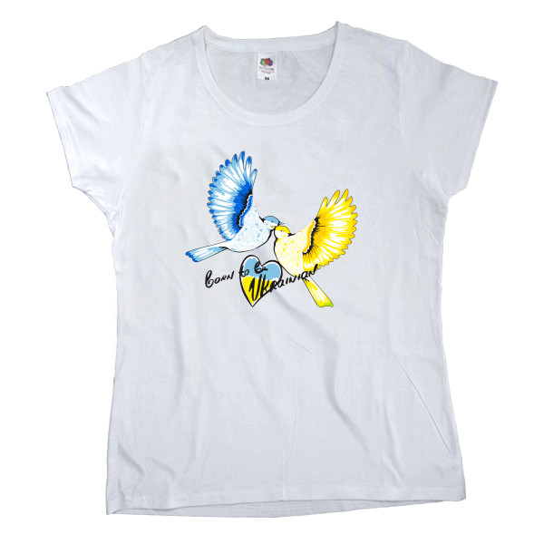 Women's T-shirt Fruit of the loom - Пташки Україна - Mfest