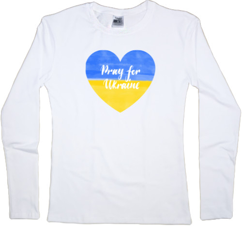 Women's Longsleeve Shirt - Футболка з українською символікою - Mfest