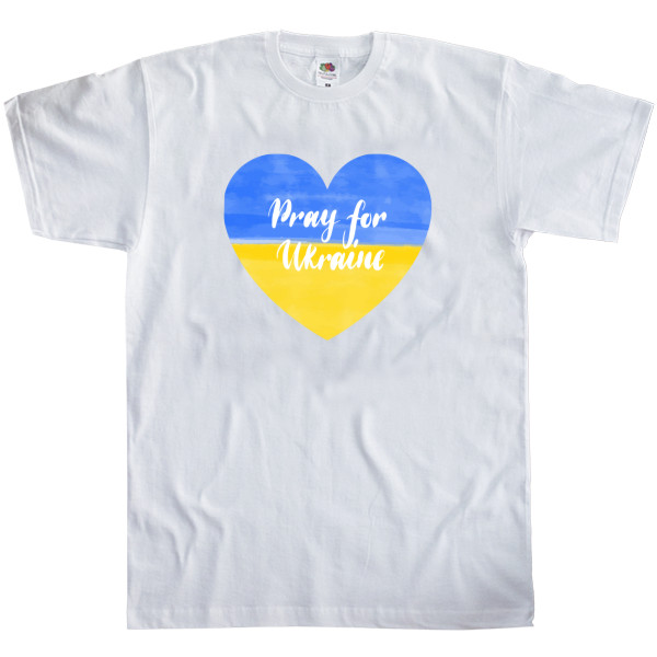 Kids' T-Shirt Fruit of the loom - Футболка з українською символікою - Mfest