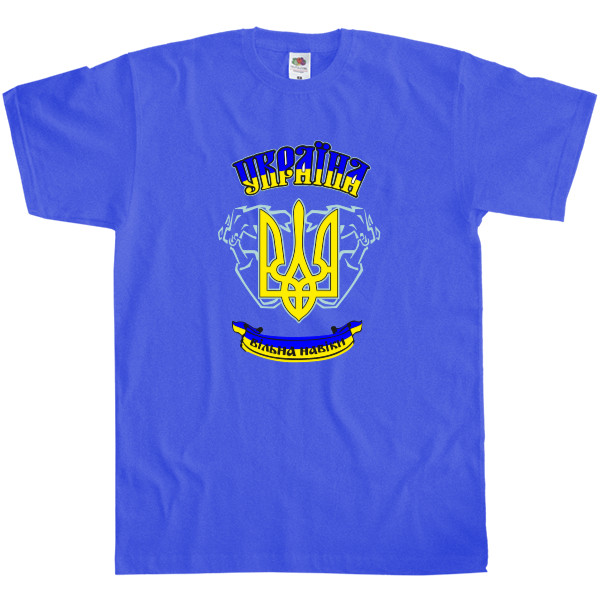 Kids' T-Shirt Fruit of the loom - Герб Україна - Mfest