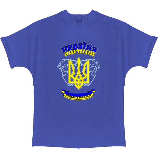 T-shirt Oversize - Герб Україна - Mfest