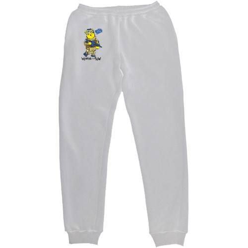 Men's Sweatpants - Вінні у формі ЗСУ - Mfest