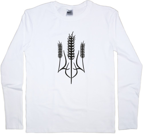 Men's Longsleeve Shirt - Український герб - Mfest